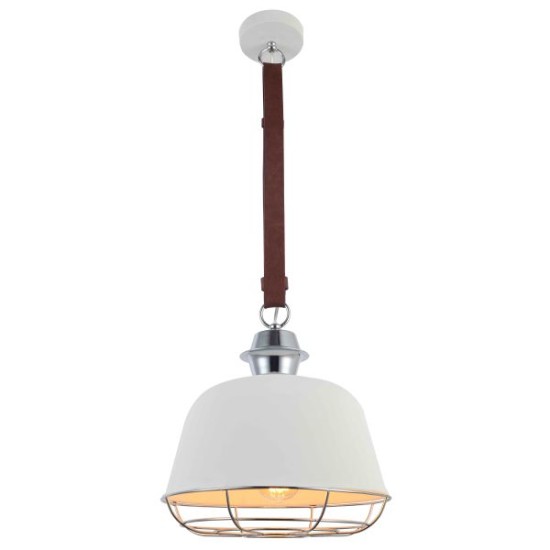 ΚΡΕΜΑΣΤΟ ΦΩΤΙΣΤΙΚΟ Ε27 ΜΕΤΑΛΛΙΚΟ ΛΕΥΚΟ