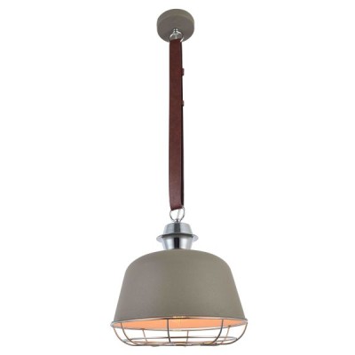 ΚΡΕΜΑΣΤΟ ΦΩΤΙΣΤΙΚΟ Ε27 ΜΕΤΑΛΛΙΚΟ ΓΚΡΙ