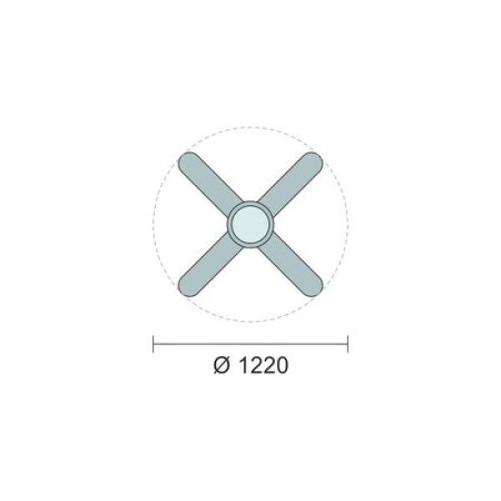 ΑΝΕΜΙΣΤΗΡΑΣ ΟΡΟΦΗΣ ΛΕΥΚΟΣ + ΞΥΛΟ LED CCT 3 ΤΑΧΥΤΗΤΩΝ ΜΕ ΤΗΛΕΧ/ΡΙΟ + ΧΡΟΝΟΔ/ΤΗ
