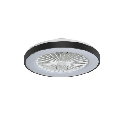 ΑΝΕΜΙΣΤΗΡΑΣ ΟΡΟΦΗΣ ΠΛΑΦΟΝΙΕΡΑ LED 40W ΜΕ ΦΩΣ CCT DIMMABLE + 6 ΤΑΧΥΤΗΤΕΣ