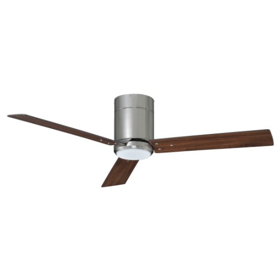 ΑΝΕΜΙΣΤΗΡΑΣ ΟΡΟΦΗΣ ΝΙΚΕΛ + ΞΥΛΟ LED 15W ΜΕ ΦΩΣ CCT + 4 ΤΑΧΥΤΗΤΕΣ + ΤΗΛΕΧ/ΡΙΟ + ΧΡΟΝΟΔ/ΤΗ