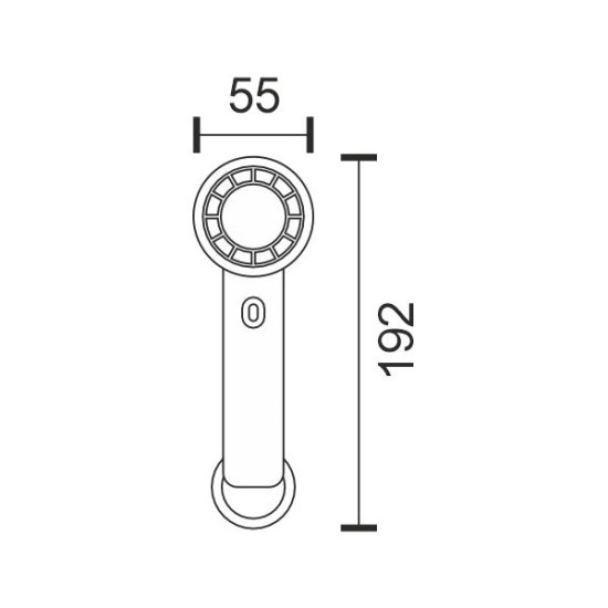 ΑΝΕΜΙΣΤΗΡΑΣ ΧΕΙΡΟΣ ΜΕ ΟΘΟΝΗ 3 ΤΑΧΥΤΗΤΕΣ + ΚΑΛΩΔΙΟ ΦΟΡΤΙΣΗΣ