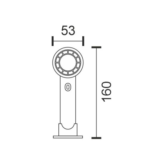 ΑΝΕΜΙΣΤΗΡΑΣ ΧΕΙΡΟΣ ΜΕ ΒΑΣΗ 3 ΤΑΧΥΤΗΤΩΝ ΜΕ ΚΑΛΩΔΙΟ ΦΟΡΤΙΣΗΣ