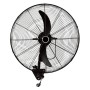 ΑΝΕΜΙΣΤΗΡΑΣ TOIXOY ΒΙΟΜΗΧ. ΤΥΠΟΥ ΜΑΥΡΟΣ ΜΕΤΑΛ. 110W AC + CONTROL + ΔΙΑΚΟΠΤΗ ΤΟΙΧΟΥ