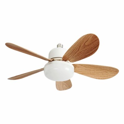 ΑΝΕΜΙΣΤΗΡΑΣ ΟΡΟΦΗΣ ΛΕΥΚΟΣ ΜΕ ΕΦΕ ΞΥΛΟΥ Ε27 LED 24W + ΦΩΣ CCT + ΤΗΛΕΧ/ΡΙΟ