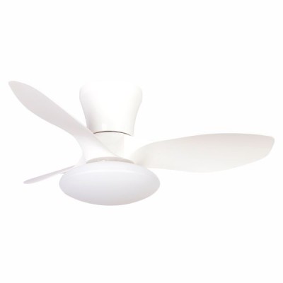 ΑΝΕΜΙΣΤΗΡΑΣ ΟΡΟΦΗΣ ΛΕΥΚΟΣ LED 24W ΜΕ ΦΩΣ CCT + ΤΗΛΕΧ/ΡΙΟ 