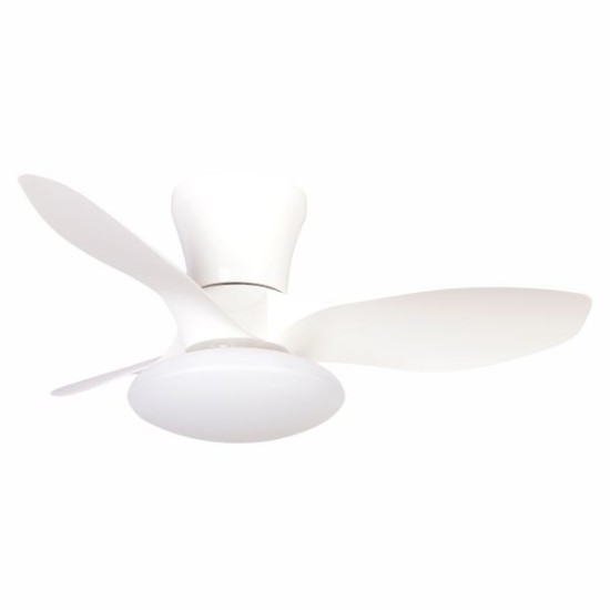 ΑΝΕΜΙΣΤΗΡΑΣ ΟΡΟΦΗΣ ΛΕΥΚΟΣ LED 24W ΜΕ ΦΩΣ CCT + ΤΗΛΕΧ/ΡΙΟ 