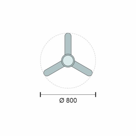 ΑΝΕΜΙΣΤΗΡΑΣ ΟΡΟΦΗΣ ΜΕ ΕΦΕ ΞΥΛΟΥ LED 24W + ΦΩΣ CCT + ΤΗΛΕΧ/ΡΙΟ