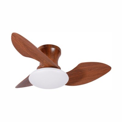 ΑΝΕΜΙΣΤΗΡΑΣ ΟΡΟΦΗΣ ΜΕ ΕΦΕ ΞΥΛΟΥ LED 24W + ΦΩΣ CCT + ΤΗΛΕΧ/ΡΙΟ