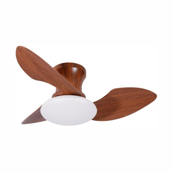 ΑΝΕΜΙΣΤΗΡΑΣ ΟΡΟΦΗΣ ΜΕ ΕΦΕ ΞΥΛΟΥ LED 24W + ΦΩΣ CCT + ΤΗΛΕΧ/ΡΙΟ