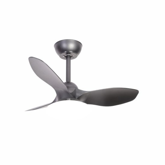 ΑΝΕΜΙΣΤΗΡΑΣ ΟΡΟΦΗΣ ΜΑΥΡΟΣ LED 24W + ΦΩΣ CCT + ΤΗΛΕΧ/ΡΙΟ 