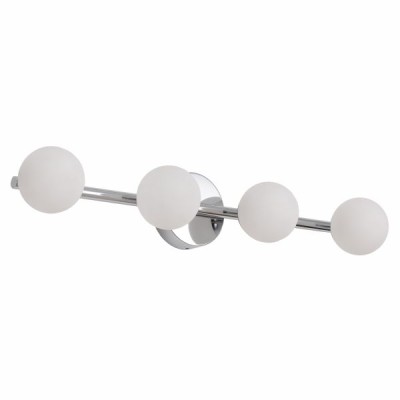 ΦΩΤΙΣΤΙΚΟ ΛΟΥΤΡΟΥ ΜΕ 4 ΓΛΟΜΠΑΚΙΑ LED 12W  CCT ΧΡΩΜΙΟ