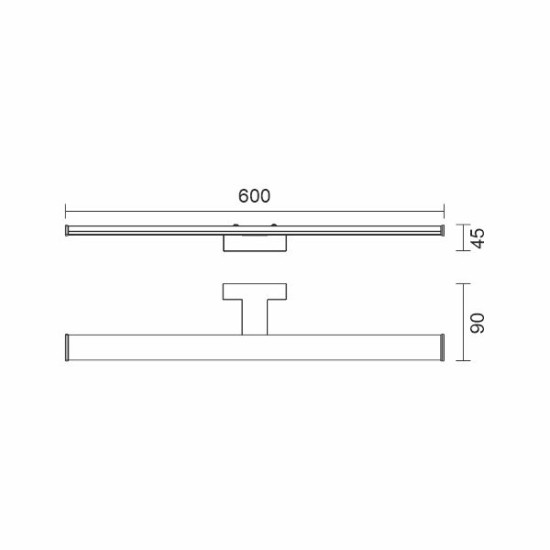 ΦΩΤΙΣΤΙΚΟ ΜΠΑΝΙΟΥ LED 10W ΧΡΩΜΙΟ 4000Κ 60CM 3 ΕΠΙΛΟΓΕΣ ΤΟΠΟΘΕΤΗΣΗΣ 3314 ΦΩΤΙΣΤΙΚΟ ΜΠΑΝΙΟΥ LED 10W ΧΡΩΜΙΟ 4000Κ 60CM 3 ΕΠΙΛΟΓΕΣ ΤΟΠΟΘΕΤΗΣΗΣ 3314