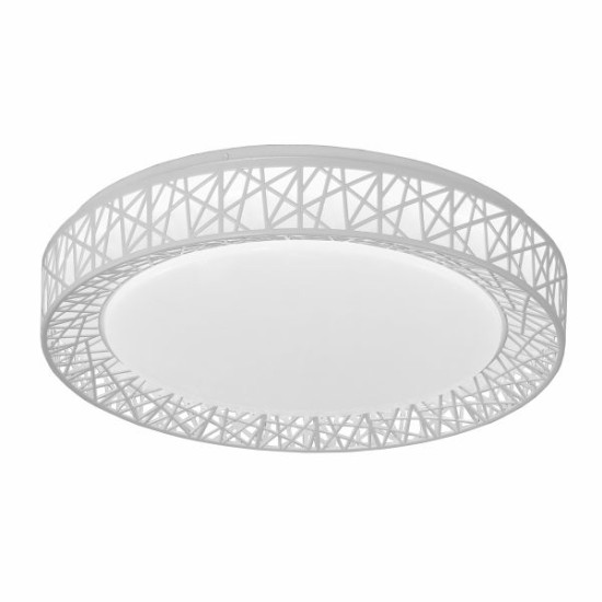 ΠΛΑΦΟΝΙΕΡΑ ΟΡΟΦΗΣ ΛΕΥΚΗ LED CCT 40W 3000K|4000K| 6000K Ø39 3323