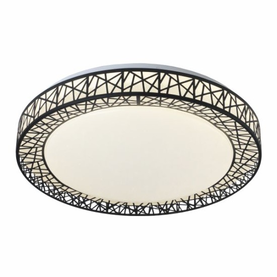 ΠΛΑΦΟΝΙΕΡΑ ΟΡΟΦΗΣ ΜΑΥΡΗ LED CCT 40W 3000K|4000K| 6000K Ø39 3324