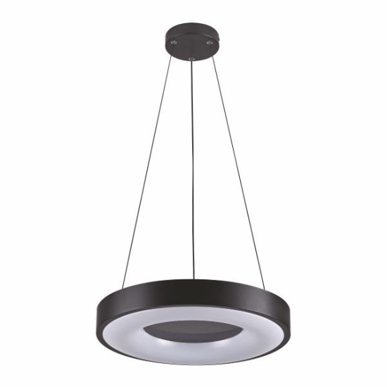 ΠΛΑΦΟΝΙΕΡΑ/ΚΡΕΜΑΣΤΟ  LED CCT 28W 3000K | 4000K | 6000K ΜΑΥΡΟ 3339