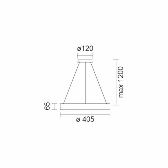 ΠΛΑΦΟΝΙΕΡΑ/ΚΡΕΜΑΣΤΟ  LED CCT 27W 3000K | 4000K | 6000K ΜΑΥΡΟ 3359