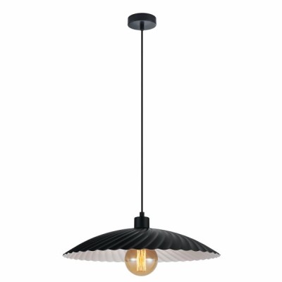 ΚΡΕΜΑΣΤΟ ΜΟΝΟΦΩΤΟ Ε27 ΜΑΥΡΟ