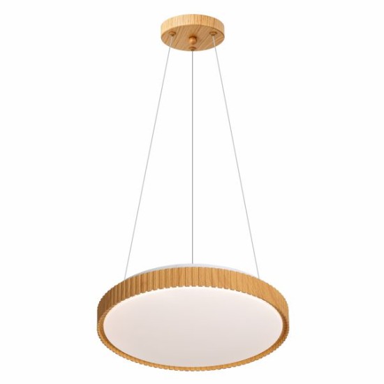 ΠΛΑΦΟΝΙΕΡΑ/ΚΡΕΜΑΣΤΟ  LED CCT 27W 3000K | 4000K | 6000K ΞΥΛΟ 3360