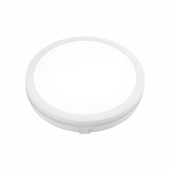 ΠΛΑΦΟΝΙΕΡΑ ΟΡΟΦΗΣ LED 24W CCT ΛΕΥΚΗ ΣΤΡΟΓΓΥΛΗ ΣΤΕΓΑΝΗ