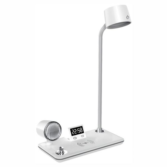 ΦΩΤΙΣΤΙΚΟ LED ΓΡΑΦΕΙΟΥ ΜΕ HXEIO BLUETOOTH KAI ΒΑΣΗ ΑΣΥΡΜΑΤΗΣ ΦΟΡΤΙΣΗΣ CCT