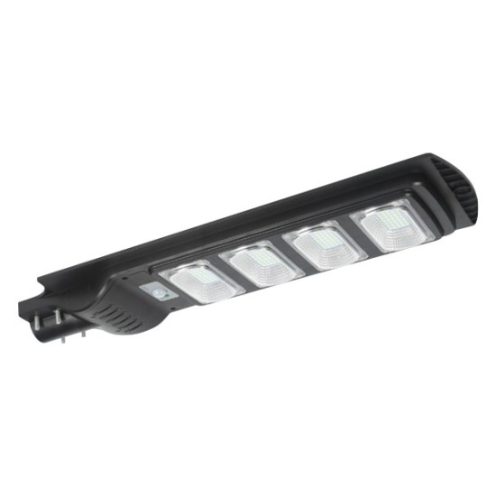  ΗΛΙΑΚΟ ΦΩΤΙΣΤΙΚΟ ΔΡΟΜΟΥ LED ΜΕ ΤΗΛΕΧΕΙΡΙΣΤΗΡΙΟ 90W 6000K ΜΑΥΡΟ 