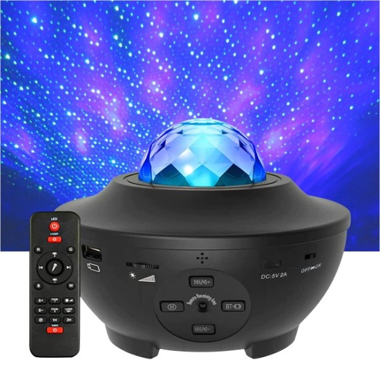 ΠΡΟΤΖΕΚΤΟΡΑΣ MAGIC LASER GREEN+RGB 8W ME ΤΗΛ/ΡΙΟ