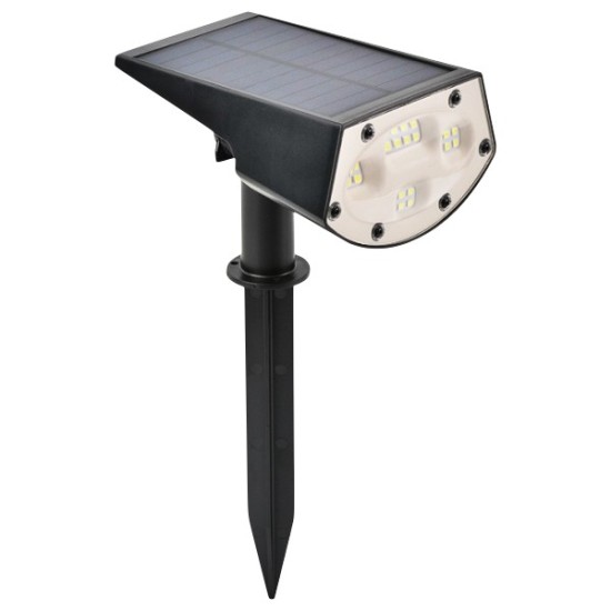 ΗΛΙΑΚΟ ΦΩΤΙΣΤΙΚΟ ΕΔΑΦΟΥΣ ΚΑΡΦΩΤΟ LED 4W 3000K IP65