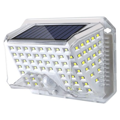 ΗΛΙΑΚΟ ΦΩΤΙΣΤΙΚΟ ΤΟΙΧΟΥ LED ΜΕ ΑΙΣΘΗΤΗΡΑ PIR 2W 6000K IP65