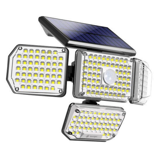ΗΛΙΑΚΟΣ ΠΡΟΒΟΛΕΑΣ LED ΜΕ ΑΙΣΘΗΤΗΡΑ PIR 8W CCT IP65