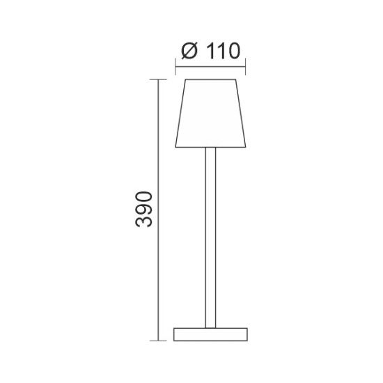 ΠΟΡΤΑΤΙΦ ΕΠΑΝΑΦΟΡΤΙΖΟΜΕΝΟ ΗΜΙΚΥΚΛΙΚΟ 2W [ 3000K | 4000K | 6000K ]