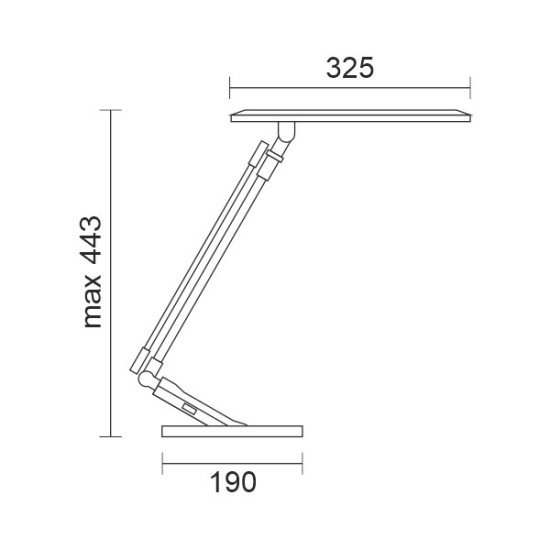 ΠΟΡΤΑΤΙΦ LED ΣΠΑΣΤΟ 8W [ 3000K | 4000K | 6000K ]