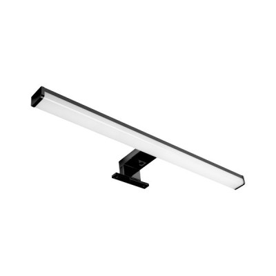 ΦΩΤΙΣΤΙΚΟ ΜΠΑΝΙΟΥ  LED ΘΗΚΗ 8W 4000K 40CM IP44 ΜΑΥΡΟ 6722