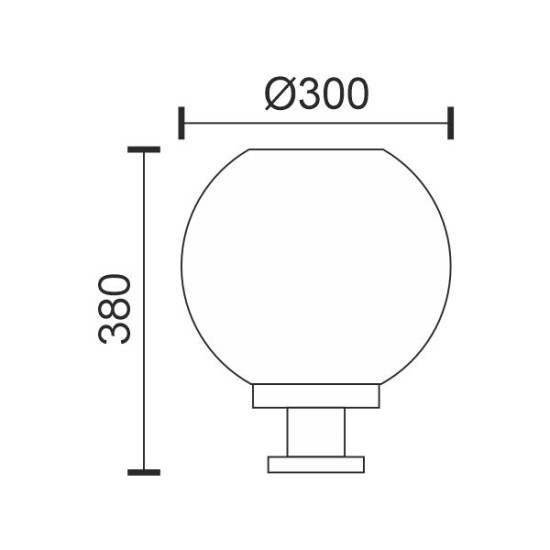 ΗΛΙΑΚΗ ΜΠΑΛΑ Φ30 RGB+CCT IP44