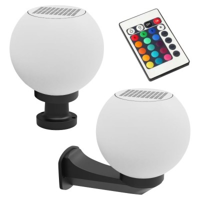 ΗΛΙΑΚΗ ΜΠΑΛΑ ΑΠΛΙΚΑ+ΕΔΑΦΟΥΣ Φ20 RGB+CCT IP44