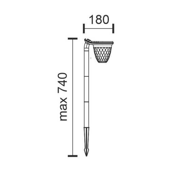 ΗΛΙΑΚΟ ΦΩΤΙΣΤΙΚΟ ΚΑΡΦΩΤΟ-ΑΠΛΙΚΑ CCT 1W IP65