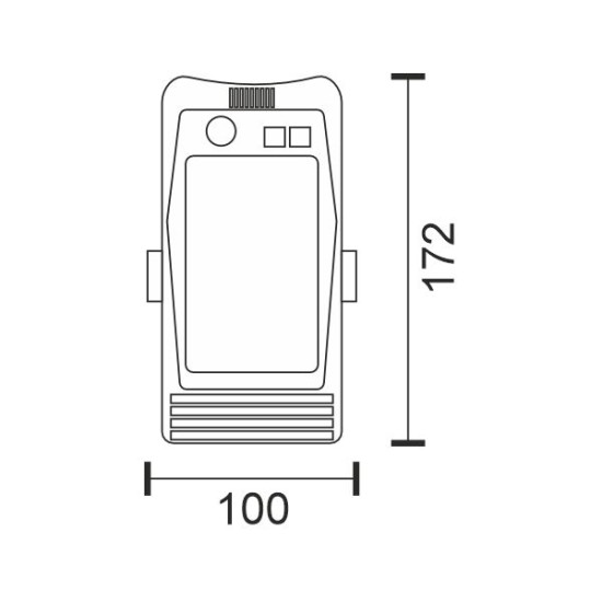 ΗΛΙΑΚΗ ΑΠΛΙΚΑ/ΤΣΙΜΠΙΔΙ ΜΑΥΡΗ 4W 6000K IP65