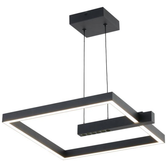 ΚΡΕΜΑΣΤΟ ΦΩΤΙΣΤΙΚΟ LED 24W 3000K ΜΑΥΡΟ ΤΕΤΡΑΓΩΝΟ ΚΡΕΜΑΣΤΟ ΦΩΤΙΣΤΙΚΟ LED 24W 3000K ΜΑΥΡΟ ΤΕΤΡΑΓΩΝΟ