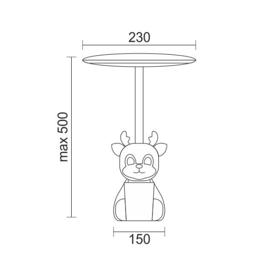 ΦΩΤΙΣΤΙΚΟ LED ΓΡΑΦΕΙΟΥ 5W CCT ΠΑΙΔΙΚΟ