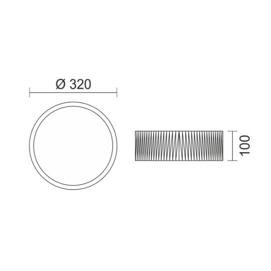 ΠΛΑΦΟΝΙΕΡΑ ΟΡΟΦΗΣ ΜΕ ΣΧΟΙΝΙ ΛΕΥΚΗ LED CCT 18W 3000K | 4000K | 6000K Ø32 ΠΛΑΦΟΝΙΕΡΑ ΟΡΟΦΗΣ ΜΕ ΣΧΟΙΝΙ ΛΕΥΚΗ LED CCT 18W 3000K | 4000K | 6000K Ø32