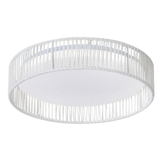 ΠΛΑΦΟΝΙΕΡΑ ΟΡΟΦΗΣ ΜΕ ΣΧΟΙΝΙ ΛΕΥΚΗ LED CCT 18W 3000K | 4000K | 6000K Ø43 ΠΛΑΦΟΝΙΕΡΑ ΟΡΟΦΗΣ ΜΕ ΣΧΟΙΝΙ ΛΕΥΚΗ LED CCT 18W 3000K | 4000K | 6000K Ø43
