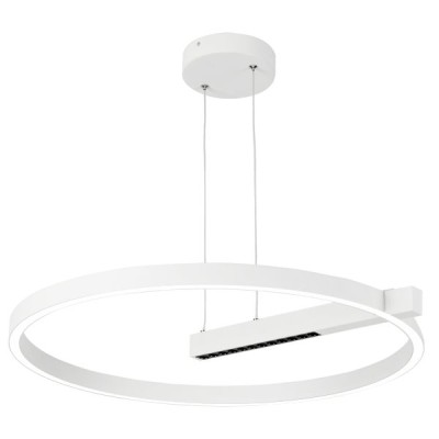 ΚΡΕΜΑΣΤΟ ΦΩΤΙΣΤΙΚΟ ΣΤΡΟΓΓΥΛΟ LED 40W 3000K ΛΕΥΚΟ