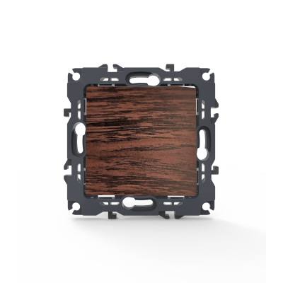 PRIME ΔΙΑΚΟΠΤΗΣ ΑΠΛΟΣ ΜΕ ΚΛΙΠ 1P 10AX 250VAC IP20 ΞΥΛΟ