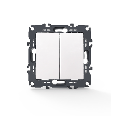 PRIME ΔΙΑΚΟΠΤΗΣ ΚΟΜΜΥΤΑΤΕΡ ΜΕ ΚΛΙΠ 1+1P 10AX 250VAC IP20 ΛΕΥΚΟΣ PRIME ΔΙΑΚΟΠΤΗΣ ΚΟΜΜΥΤΑΤΕΡ ΜΕ ΚΛΙΠ 1+1P 10AX 250VAC IP20 ΛΕΥΚΟΣ