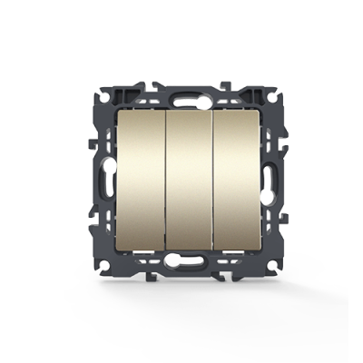 PRIME ΔΙΑΚΟΠΤΗΣ ΤΡΙΠΛΟΣ ΑΠΛΟΣ ΜΕ ΒΙΔΑ 1+1+1P 10AX 250VAC IP20 MAT ΣΑΜΠΑΝΙΖΕ PRIME ΔΙΑΚΟΠΤΗΣ ΤΡΙΠΛΟΣ ΑΠΛΟΣ ΜΕ ΒΙΔΑ 1+1+1P 10AX 250VAC IP20 MAT ΣΑΜΠΑΝΙΖΕ