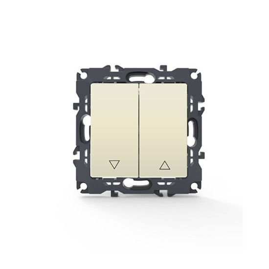 PRIME ΔΙΑΚΟΠΤΗΣ ΡΟΛΛΩΝ ΜΕ ΚΛΙΠ 1-1P 10AX 250VAC IP20 ΙΒΟΥΑΡ