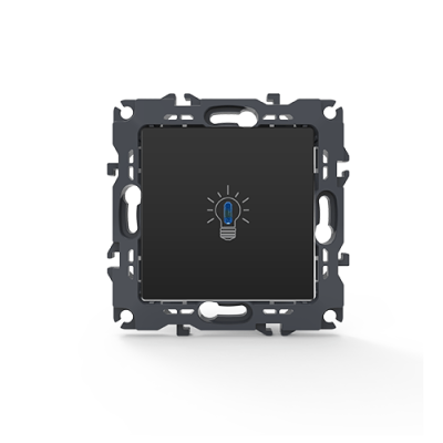 PRIME ΜΠΟΥΤΟΝ ΚΛΙΜΑΚΟΣΤΑΣΙΟΥ & LED ΛΥΧΝΙΑ ΜΕ ΚΛΙΠ 1P 10A 250VAC IP20 MAT ΑΝΘΡΑΚΙ PRIME ΜΠΟΥΤΟΝ ΚΛΙΜΑΚΟΣΤΑΣΙΟΥ & LED ΛΥΧΝΙΑ ΜΕ ΚΛΙΠ 1P 10A 250VAC IP20 MAT ΑΝΘΡΑΚΙ