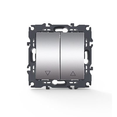 PRIME ΜΠΟΥΤΟΝ ΡΟΛΛΩΝ ΜΕ ΚΛΙΠ 1-1P 10A 250VAC IP20 MAT ΑΛΟΥΜΙΝΙΟ PRIME ΜΠΟΥΤΟΝ ΡΟΛΛΩΝ ΜΕ ΚΛΙΠ 1-1P 10A 250VAC IP20 MAT ΑΛΟΥΜΙΝΙΟ