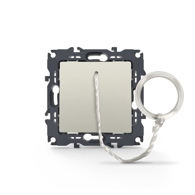 PRIME ΜΠΟΥΤΟΝ ΤΡΑΒΗΧΤΟ ΜΕ ΚΛΙΠ 1P 10A 250VAC IP20 ΙΒΟΥΑΡ