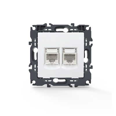 PRIME ΠΡΙΖΑ ΤΗΛΕΦΩΝΟΥ 1xRJ11 CAT3 IP20 & ΠΡΙΖΑ ΔΙΚΤΥΟΥ 1xRJ45 CAT6 UTP IP20 ΛΕΥΚΗ PRIME ΠΡΙΖΑ ΤΗΛΕΦΩΝΟΥ 1xRJ11 CAT3 IP20 & ΠΡΙΖΑ ΔΙΚΤΥΟΥ 1xRJ45 CAT6 UTP IP20 ΛΕΥΚΗ